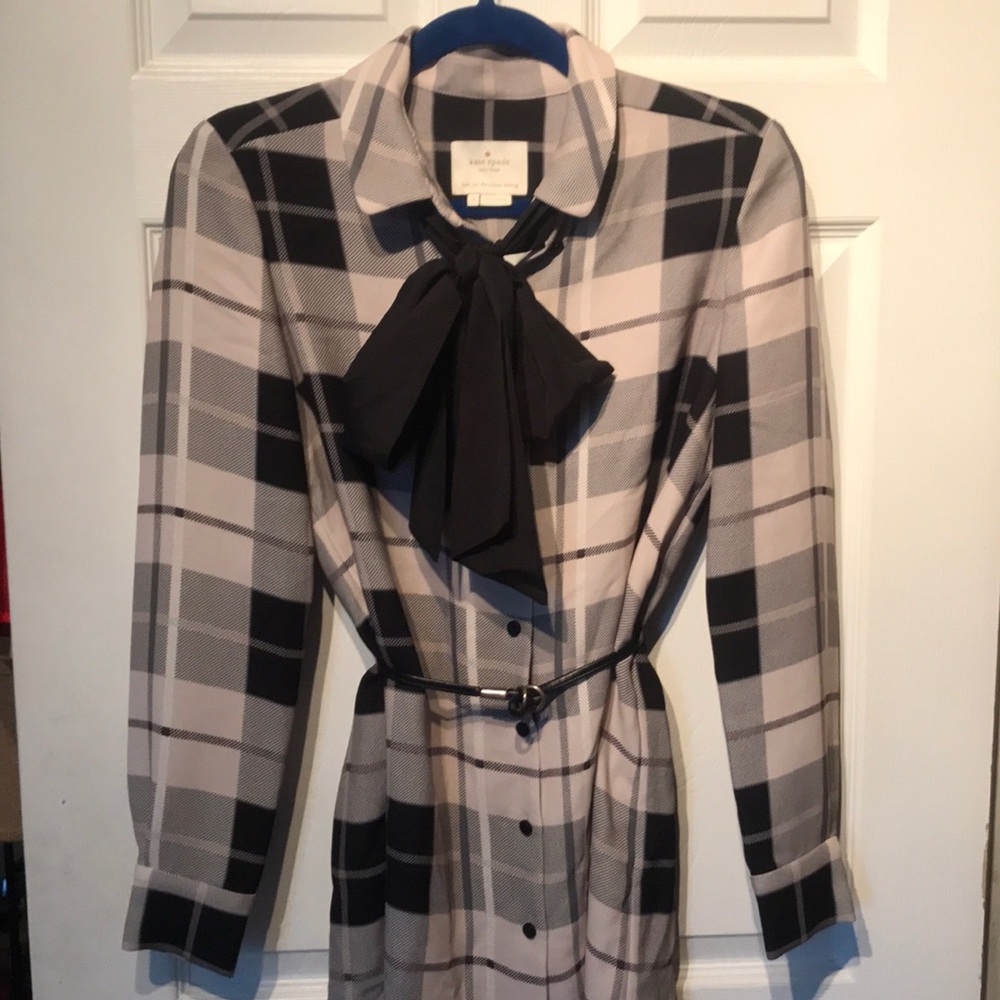 Kate spade checkered dress